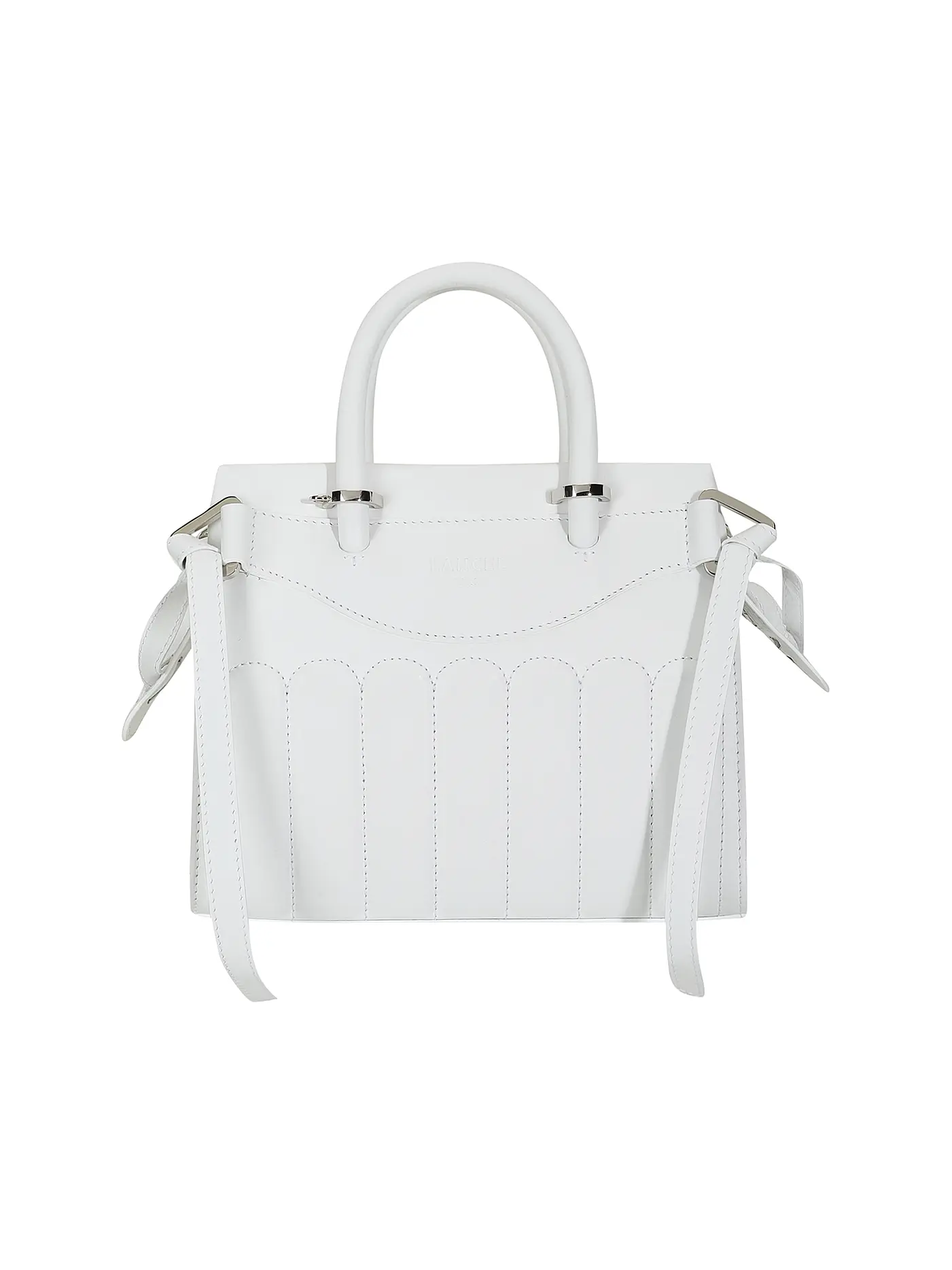 LANCEL | Ledertasche - Umhängetasche Medium RODEO CUIR VACHETTE LISSE | weiss